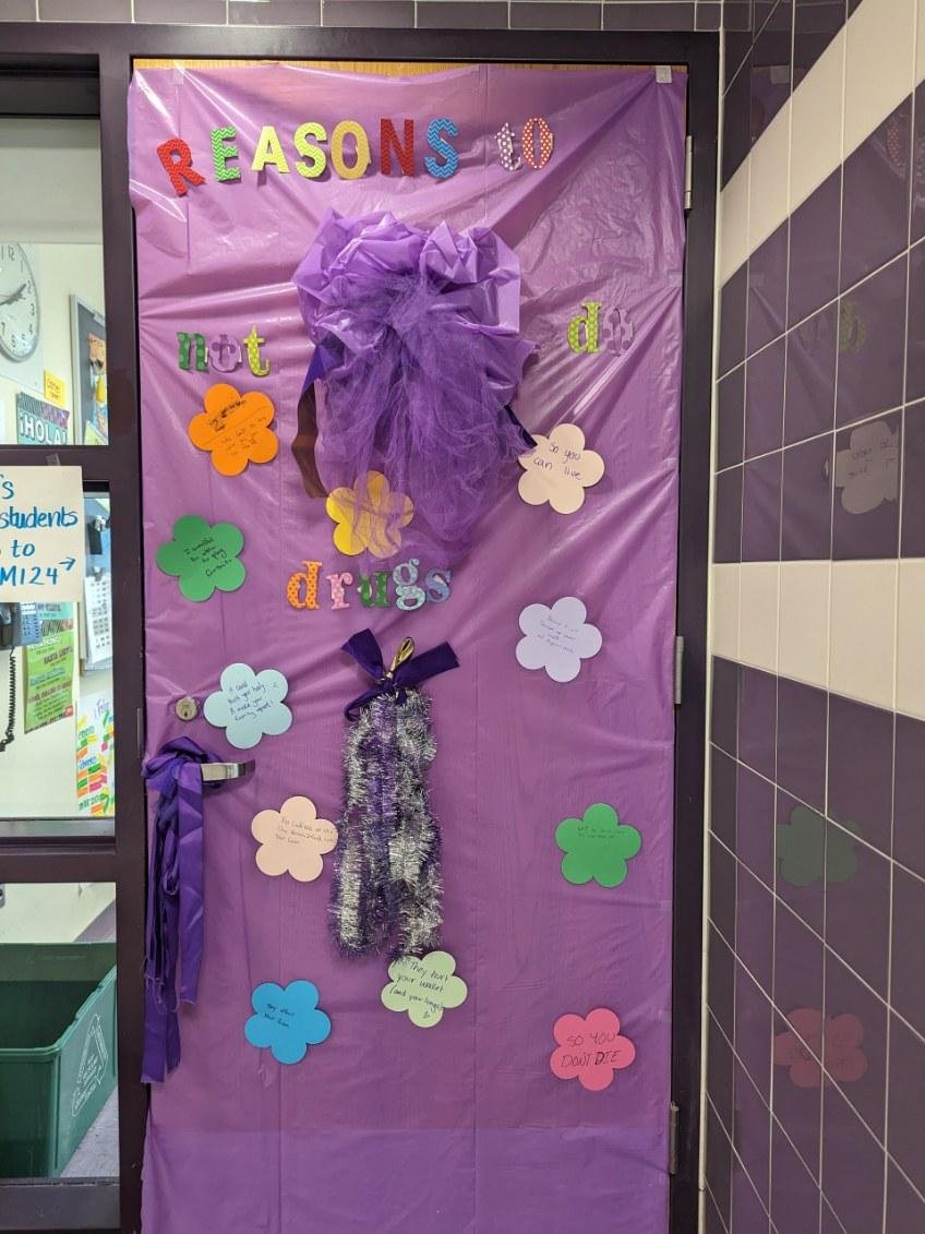 Door Decorating at Quabbin