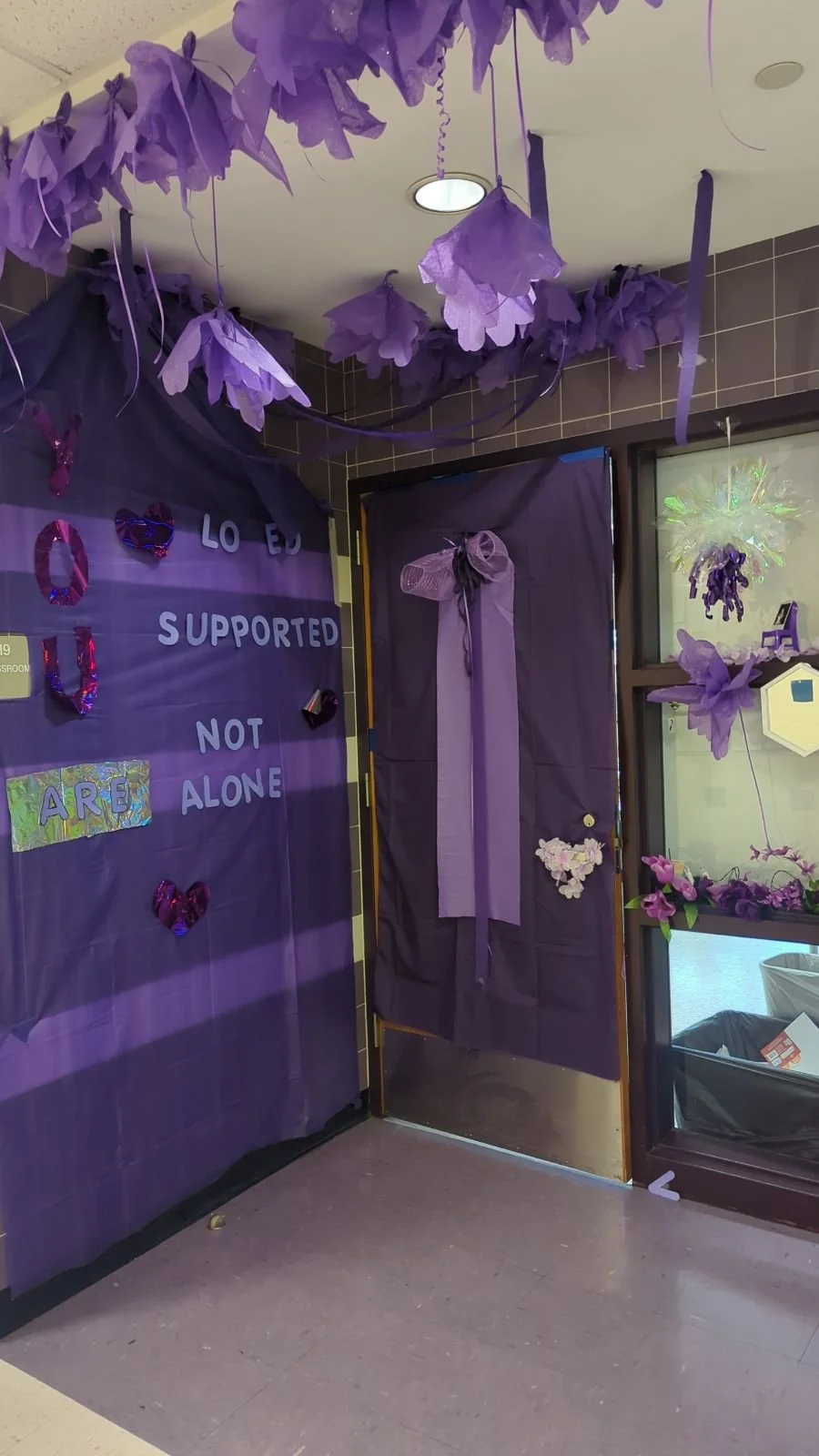 Door Decorating at Quabbin