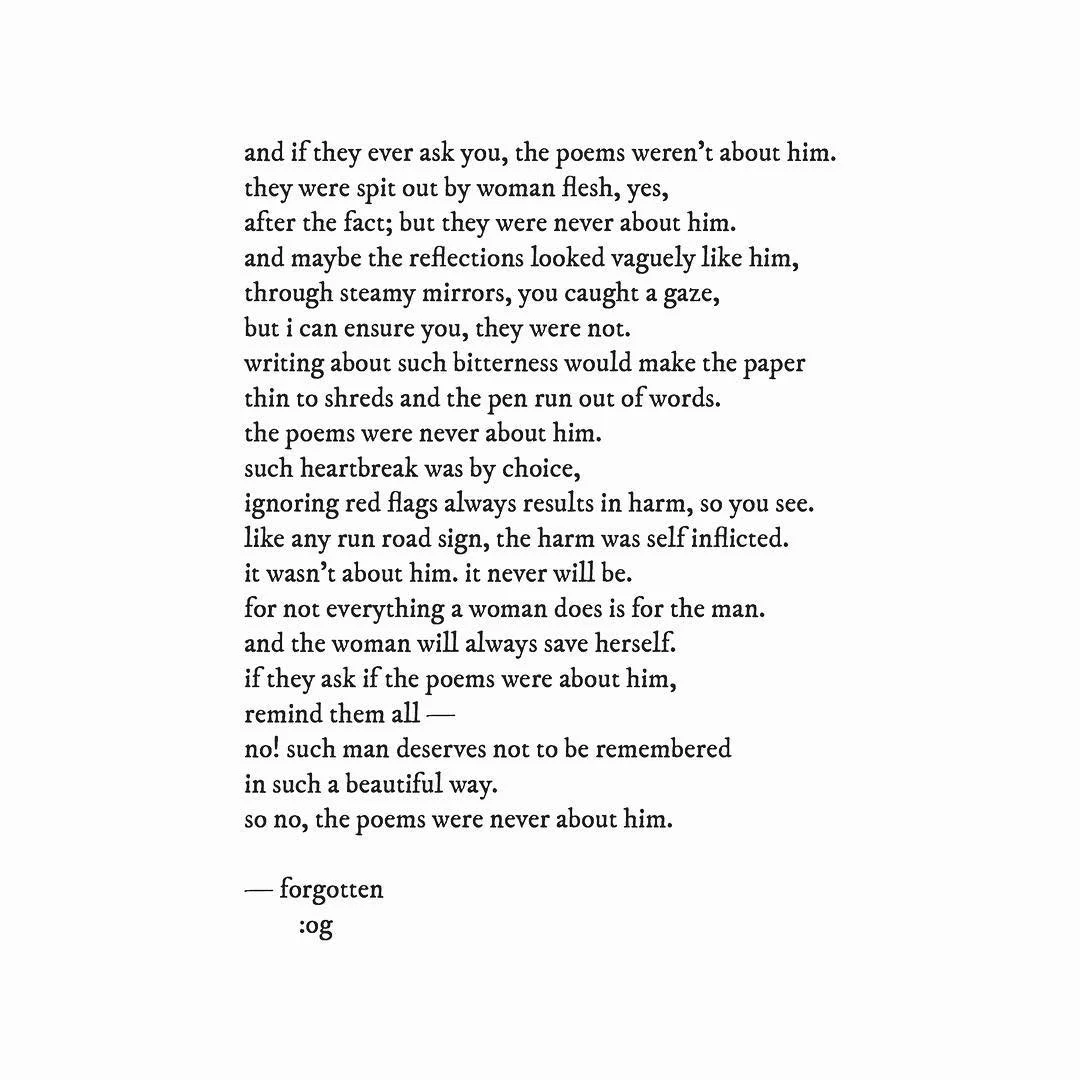 he doesn&rsquo;t deserve your words.