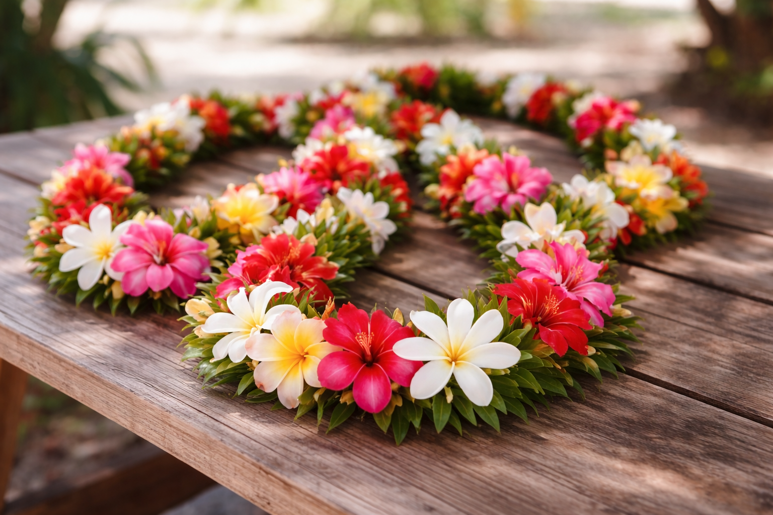 Couronne de fleurs Tahiti et ses îles