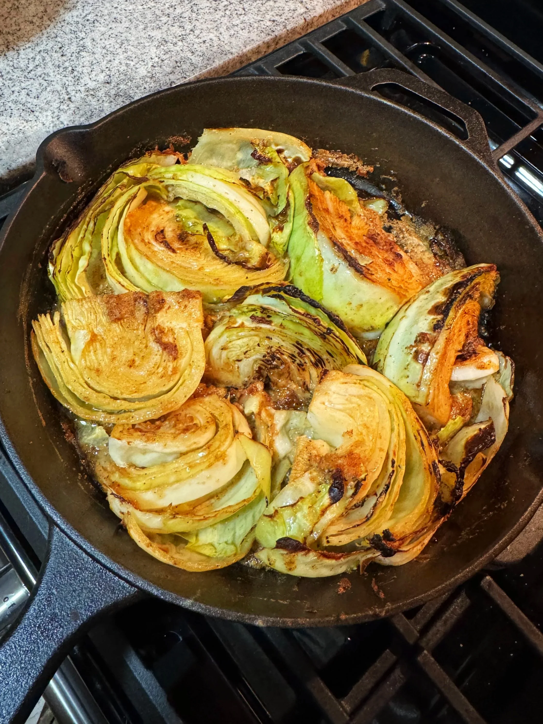 Garlic Parmesan Cabbage