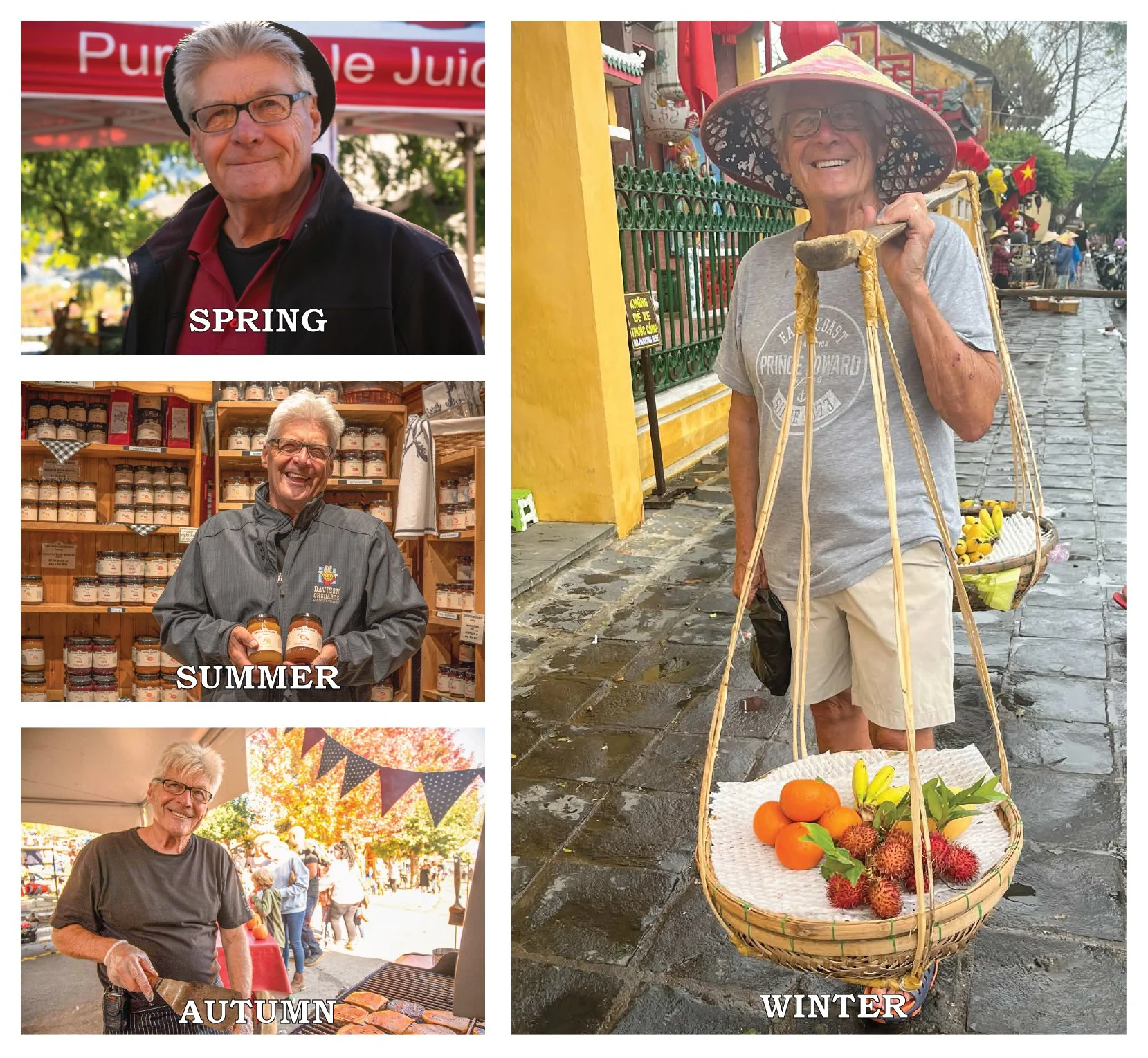 Dave is one of our most beloved and longtime team members at the farm.

In Spring, he&rsquo;s the friendly face welcoming visitors as they arrive.
In Summer, you&rsquo;ll find him at the market selling the preserves we make here at the farm.
In Autum