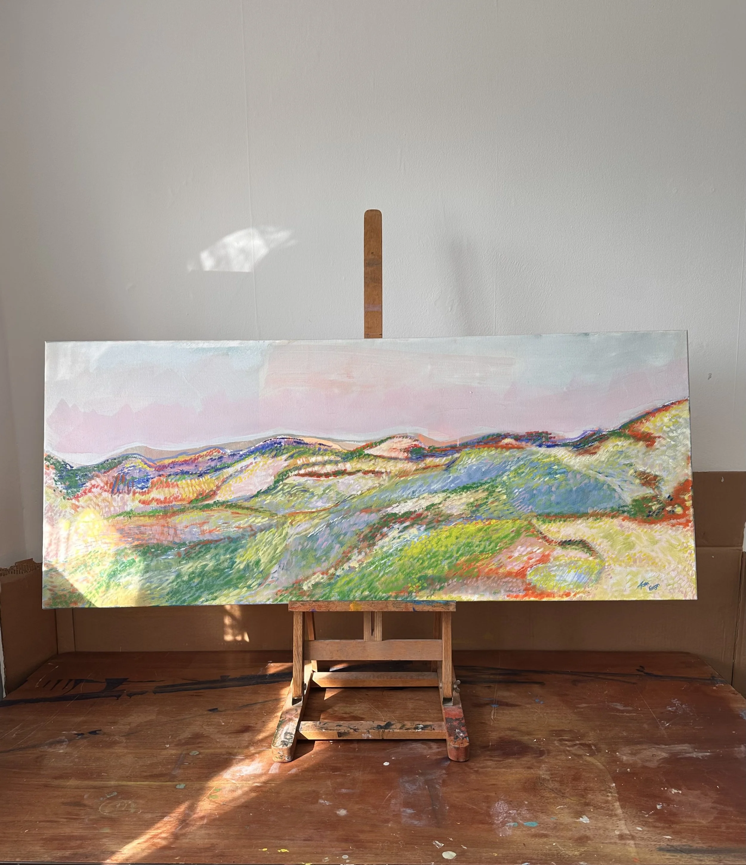 East Dean, Oil on Canvas. 2023