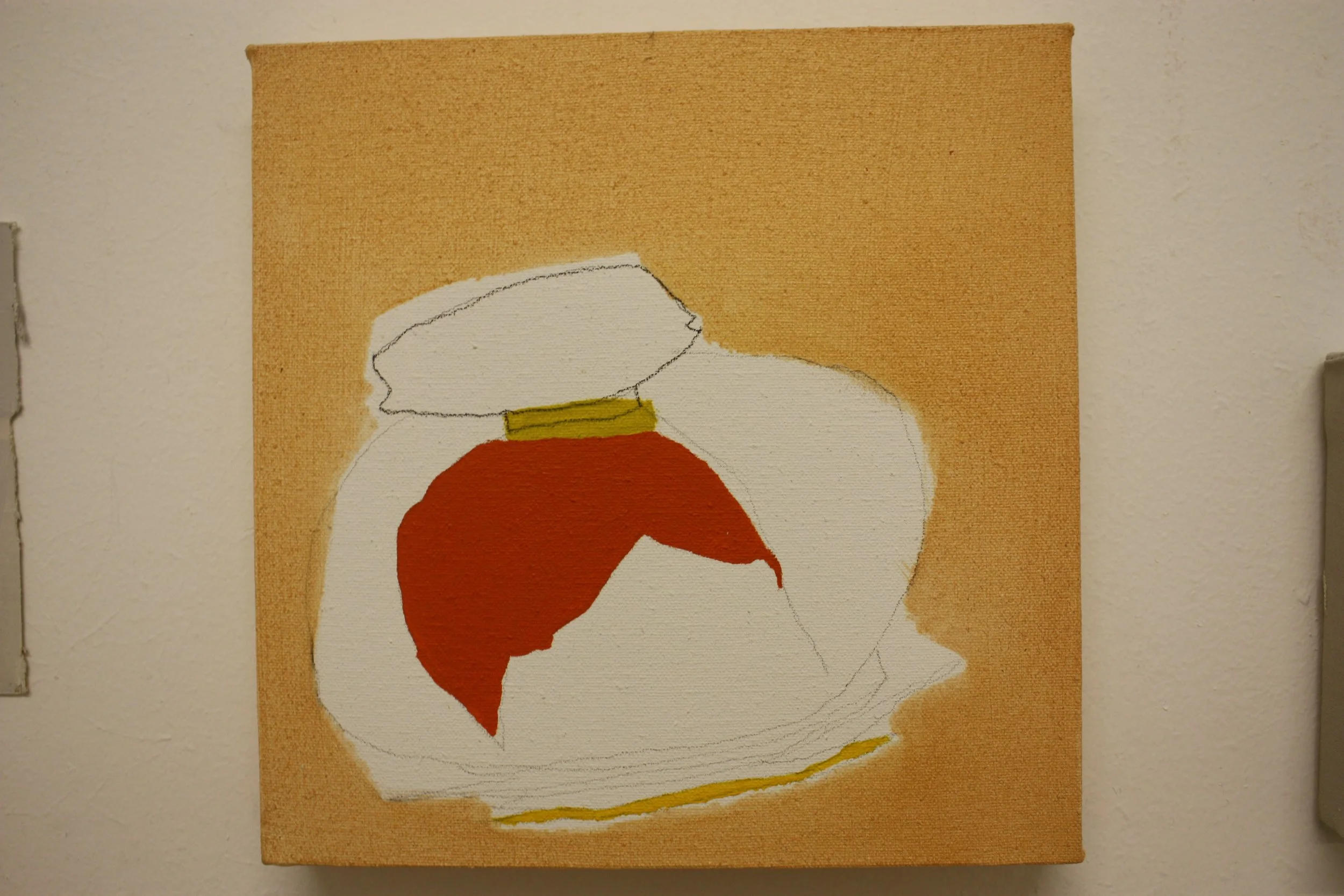 Oil, pencil on Canvas. 2011 Copyright @TaraFinnegan