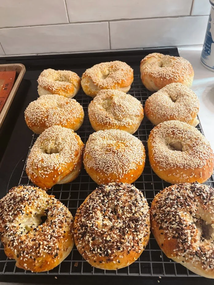 Sourdough Bagels