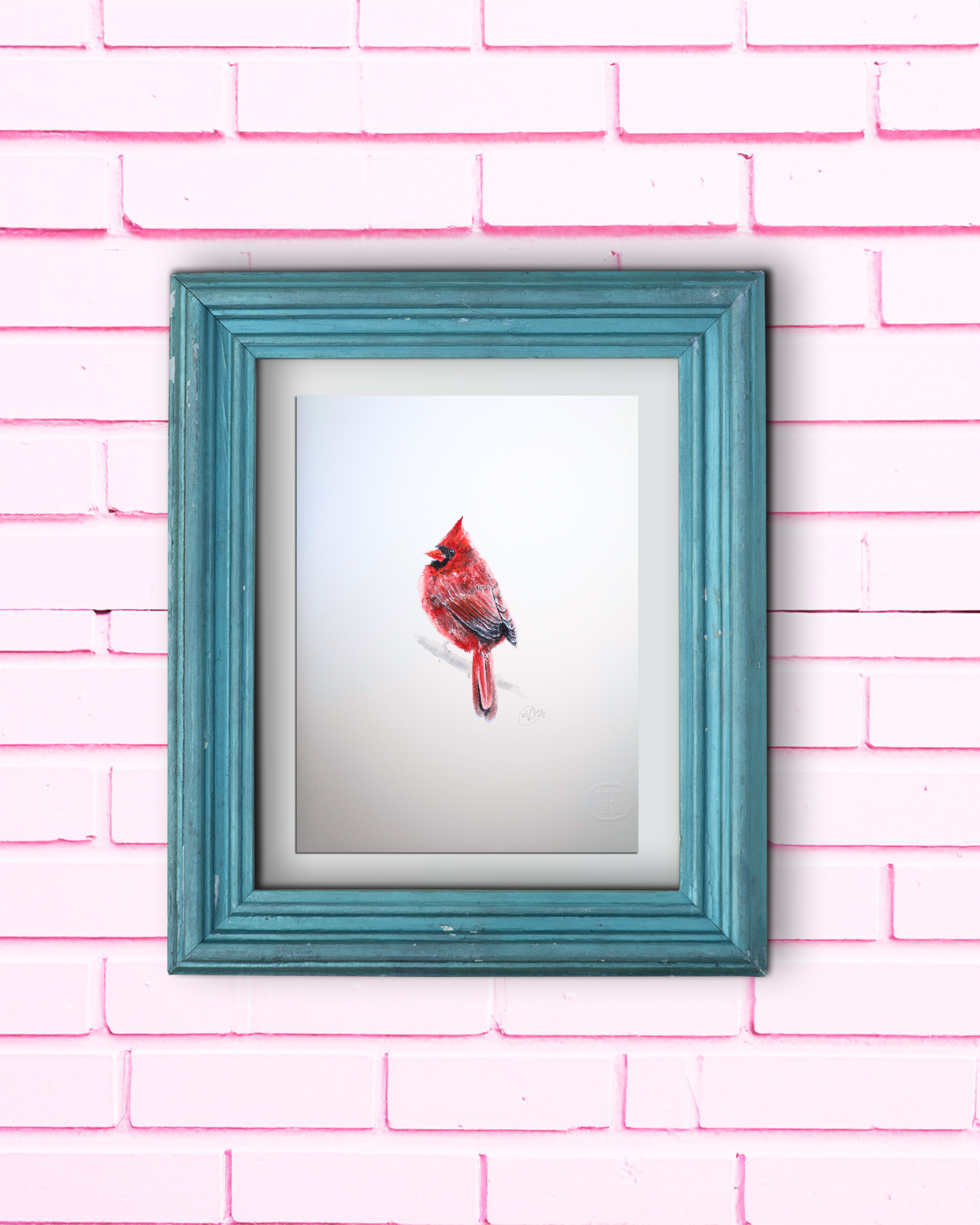 Northern Cardinal Archival Print
