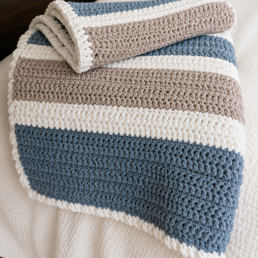 Handmade Chunky Baby Blanket