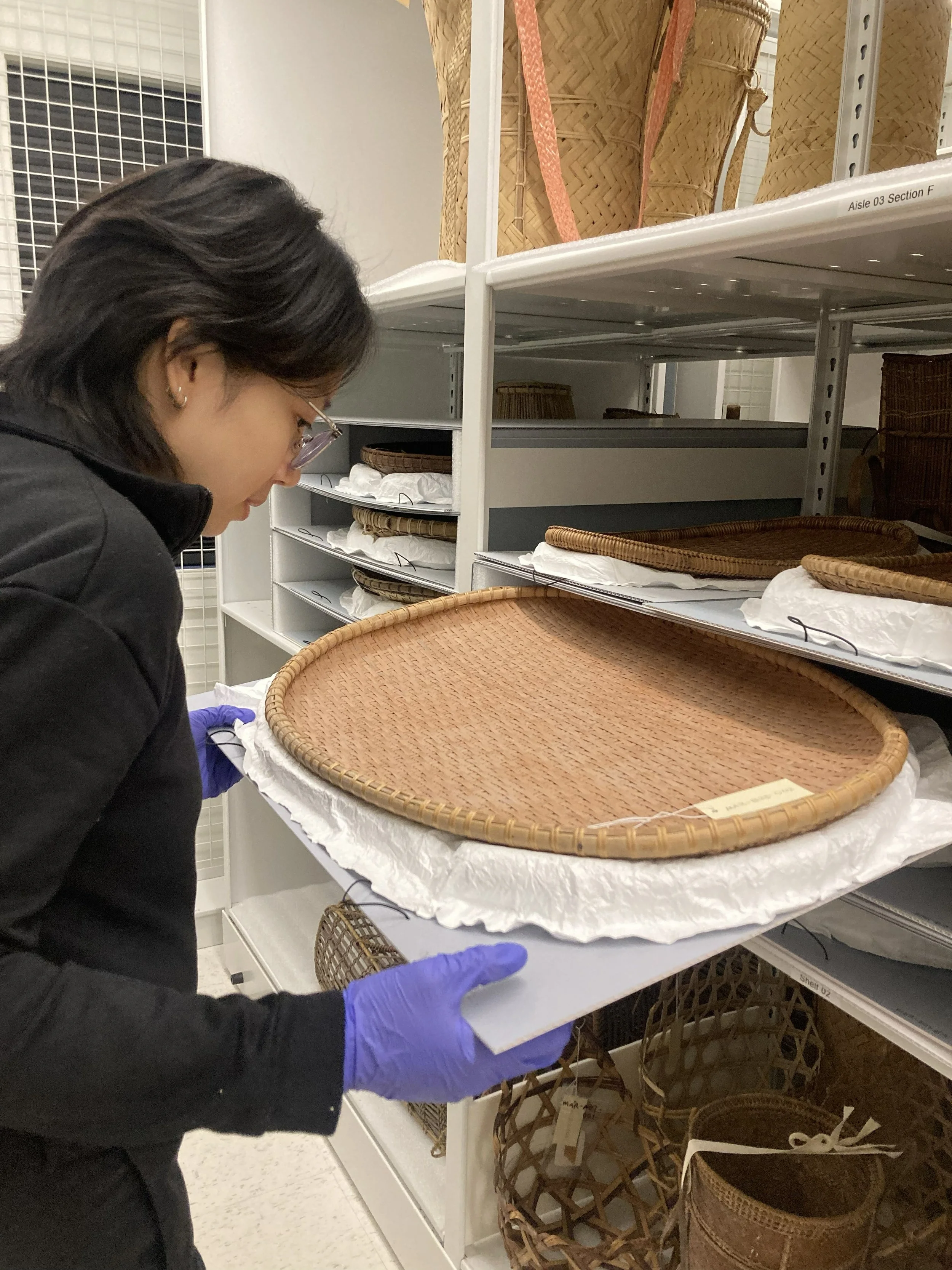 Caitlyn Fong Visits the Collections and Archives