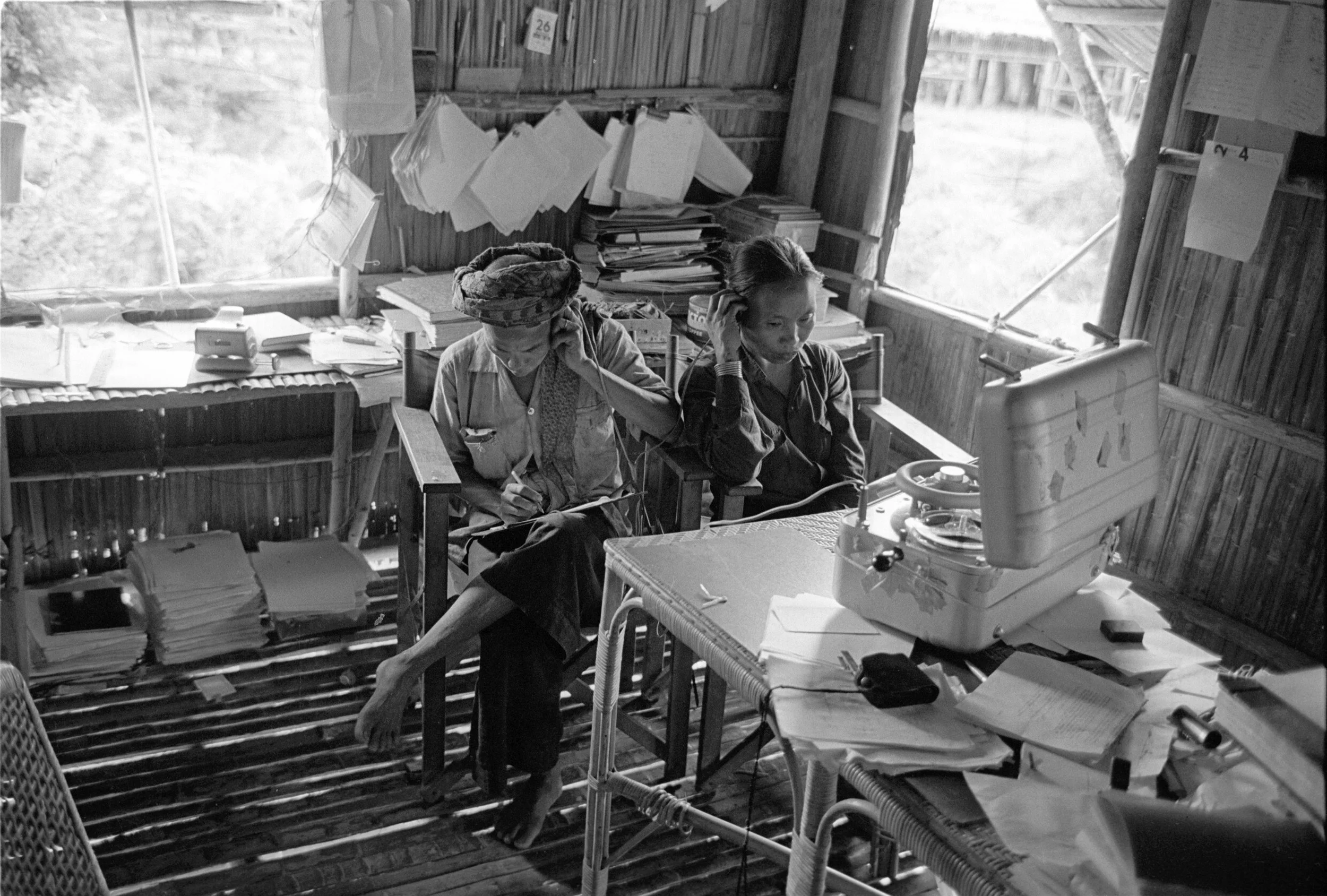 Field office with community researchers.