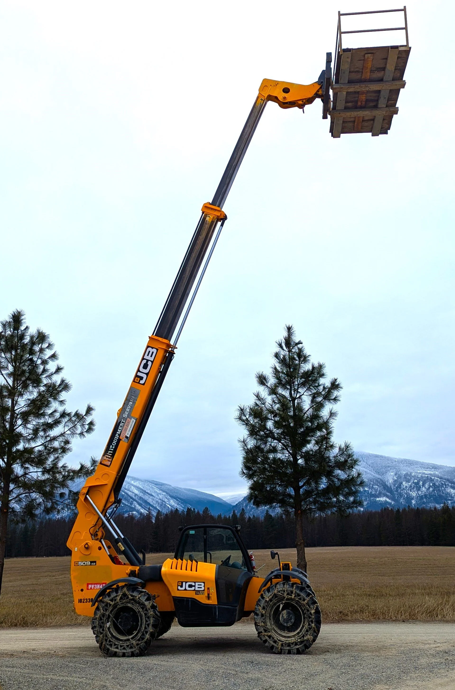 JCB 509-42 per 4 weeks rental