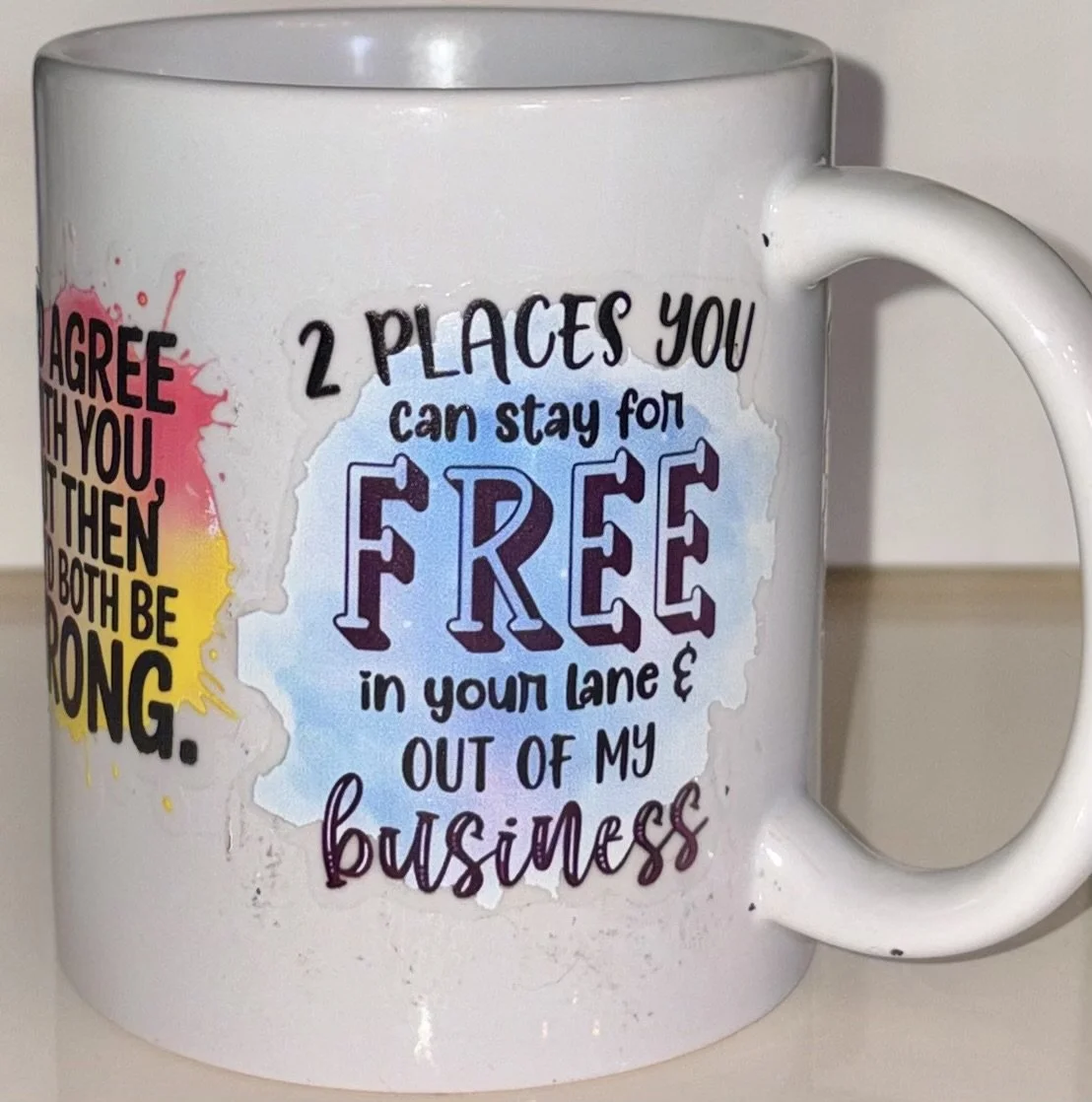 I am going to stand up for my community