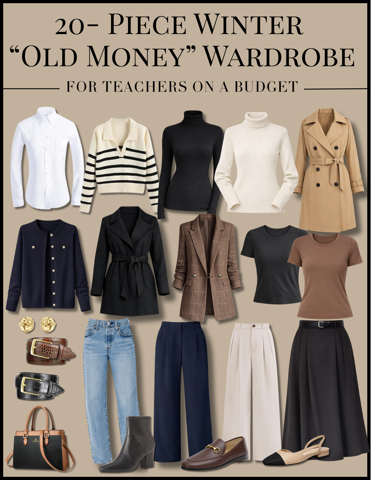 20- Piece Capsule Wardrobe