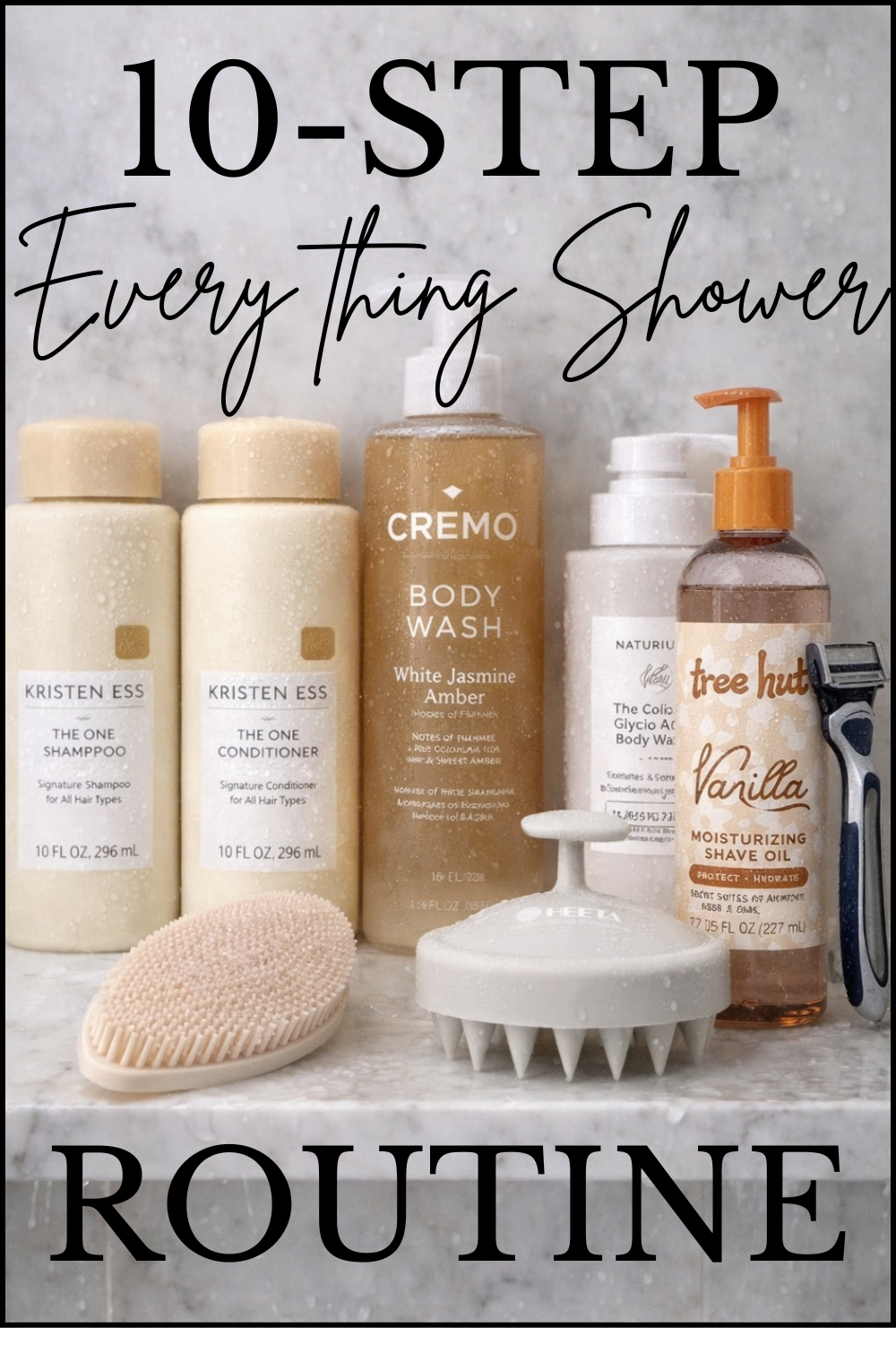10-Step Everything Shower Routine