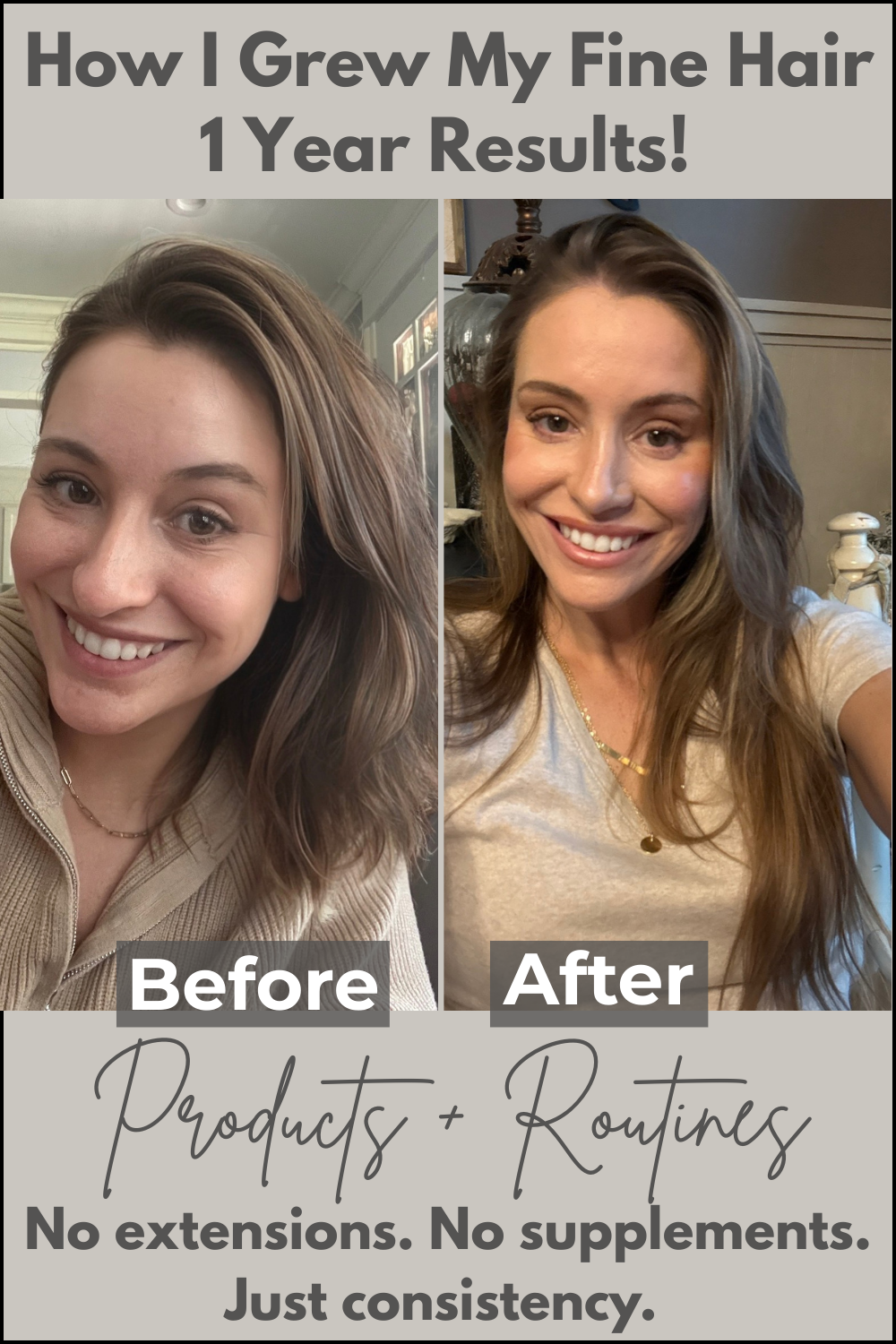 How I Grew My Fine Hair: Routines &amp; Products