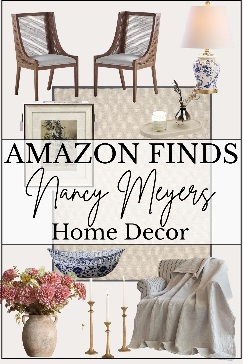 10 Cozy Nancy Meyers Inspired Amazon Finds