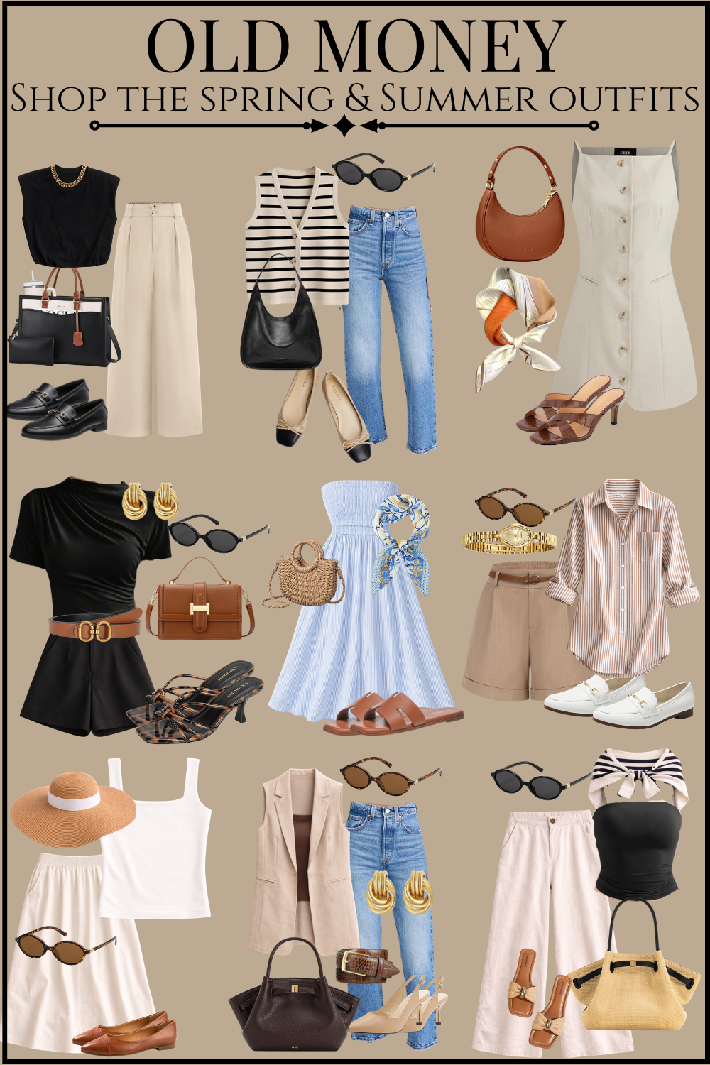 Shop “Old Money” Spring and Summer Outfits
