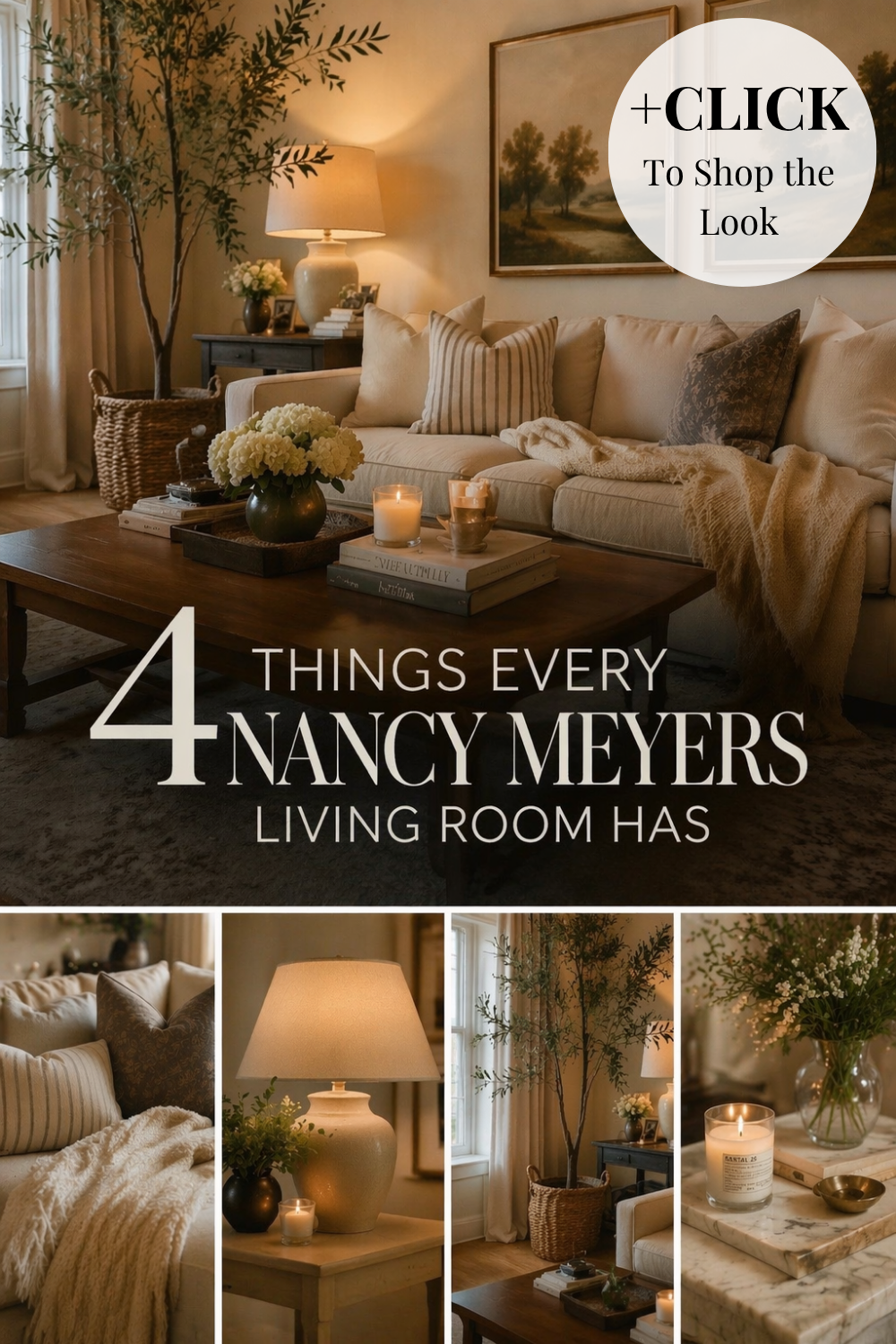 How to Create a Cozy, Elegant Living Room (without Renovating)