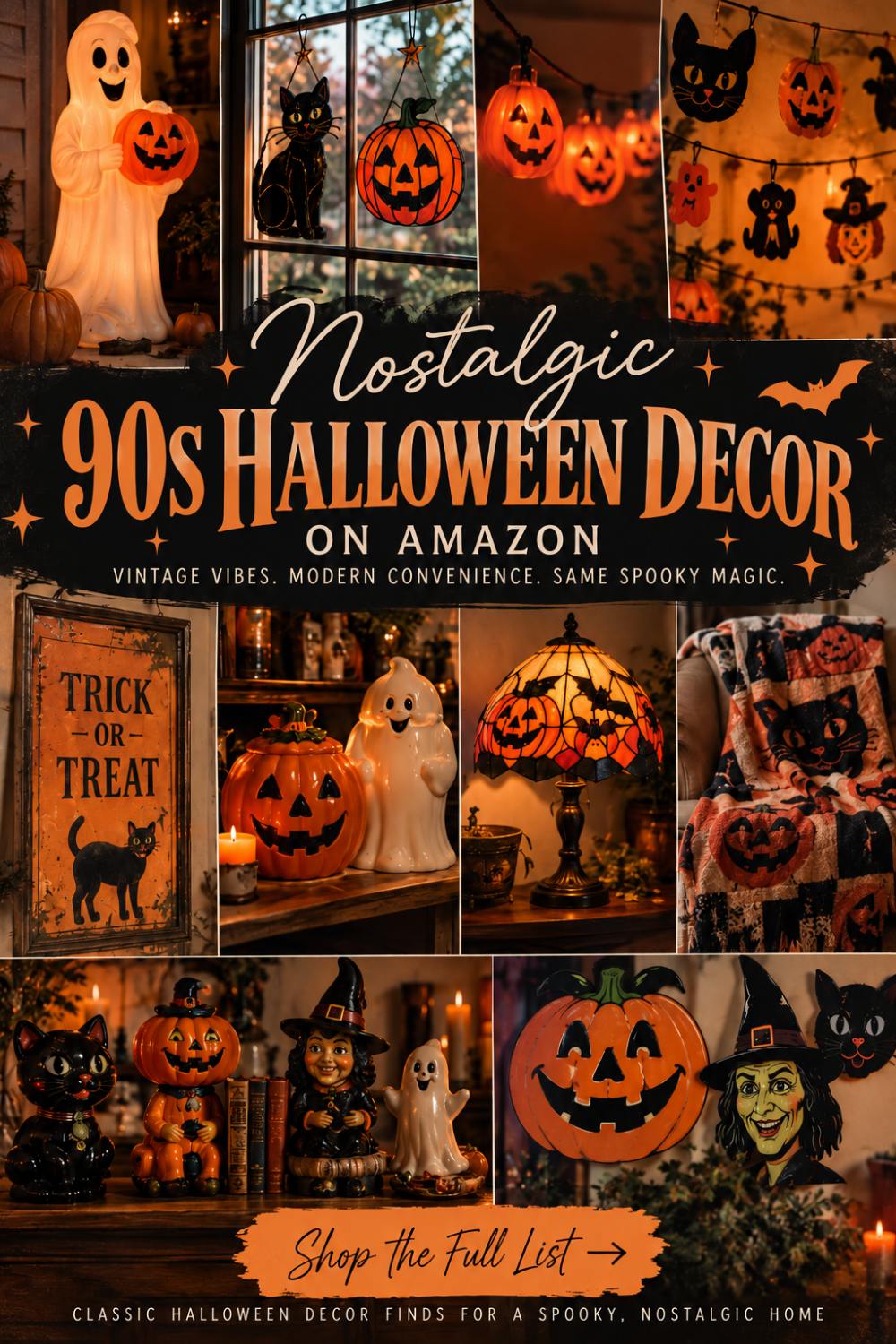 Nostalgic 90s Halloween Decor on Amazon