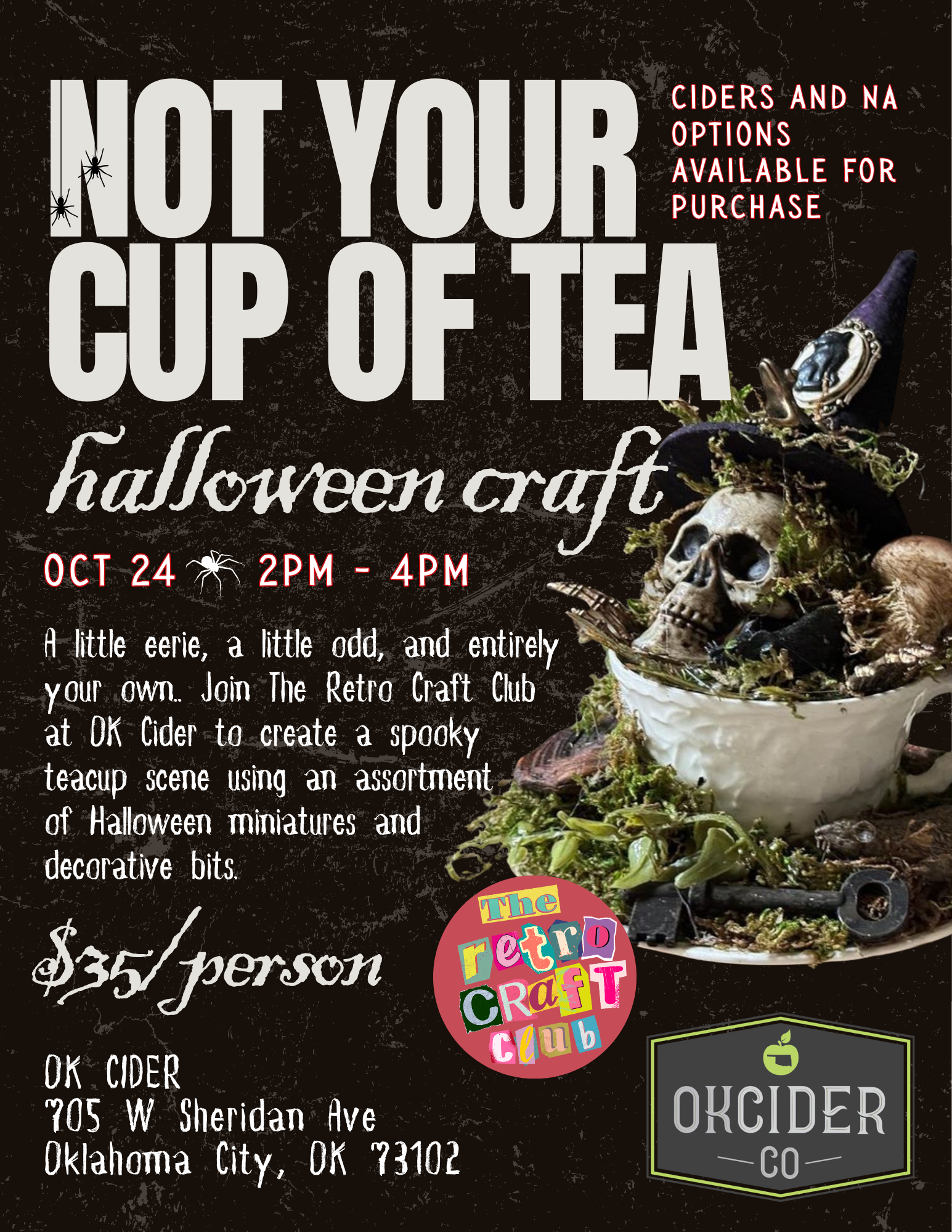 Not Your Cup of Tea. A Halloween Craft!