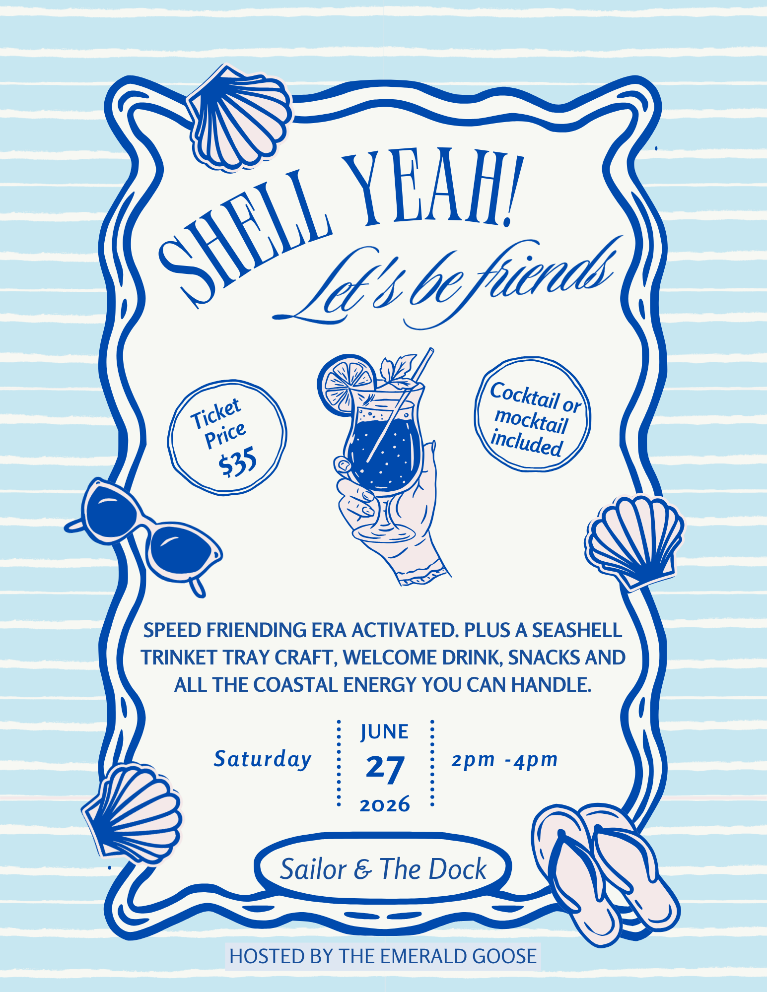 Blue Pink Illustrated Coquette Beach Party Flyer.png