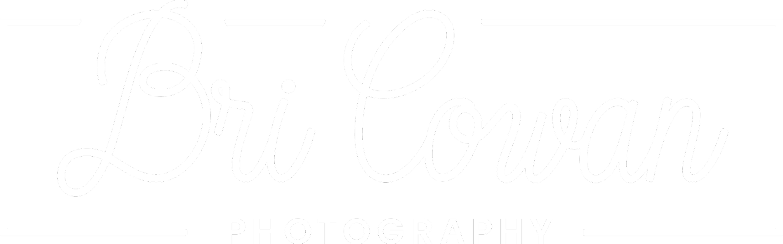 Logo for LiLi Louan Photography featuring stylized white text on a black background.
