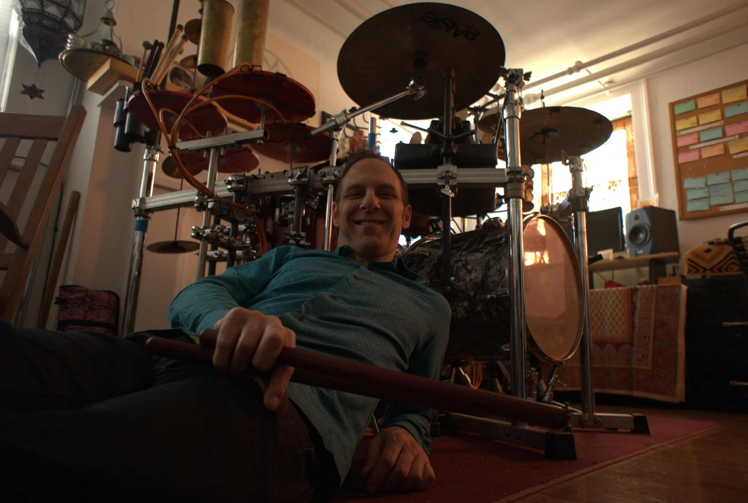 Amir Ziv jazz and experimental drummer