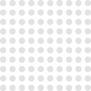 A black background with multiple white polka dots arranged in a grid pattern.