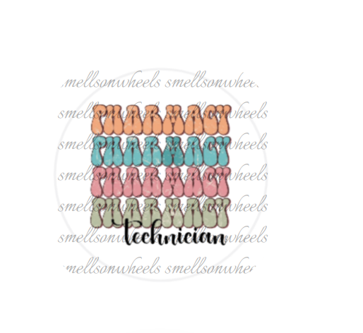 Round Cardstock l Pharmacy Technician