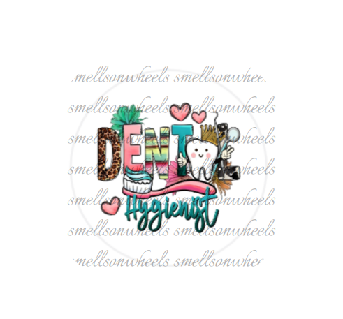 Round Cardstock l Dental Hygienist