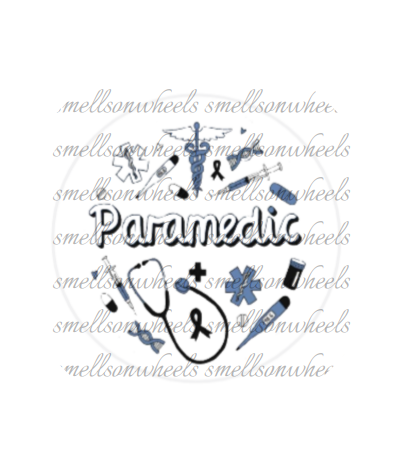 Round Cardstock l Paramedic