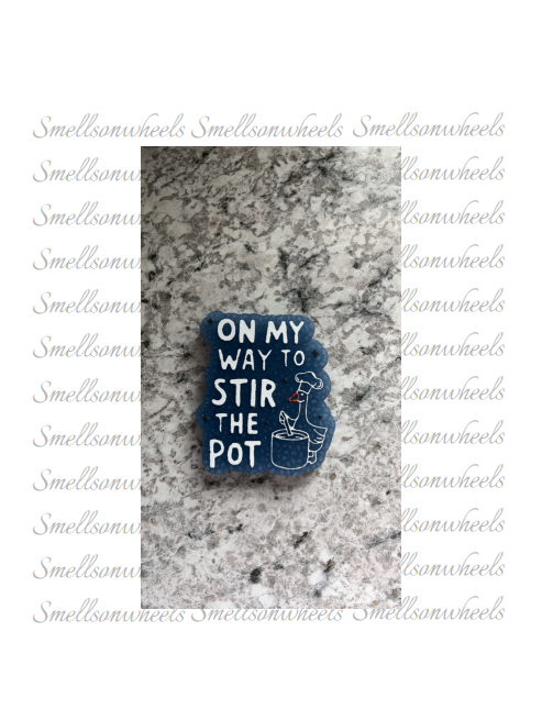 ON MY WAY TO STIR THE POT