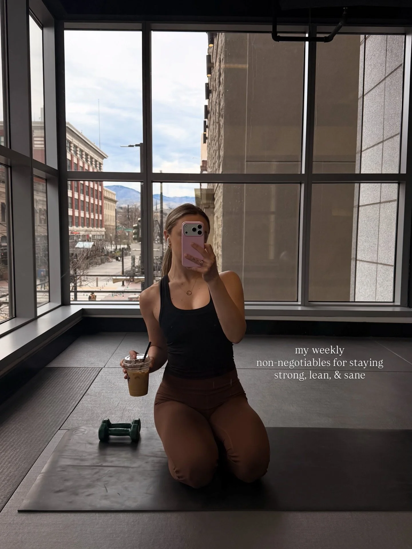 i used to think there wasn&rsquo;t time for these things or that it was unrealistic to check off every category. But then I realized that it truly is self love and a reflection of how you get to show up for others. By prioritizing these things, I act