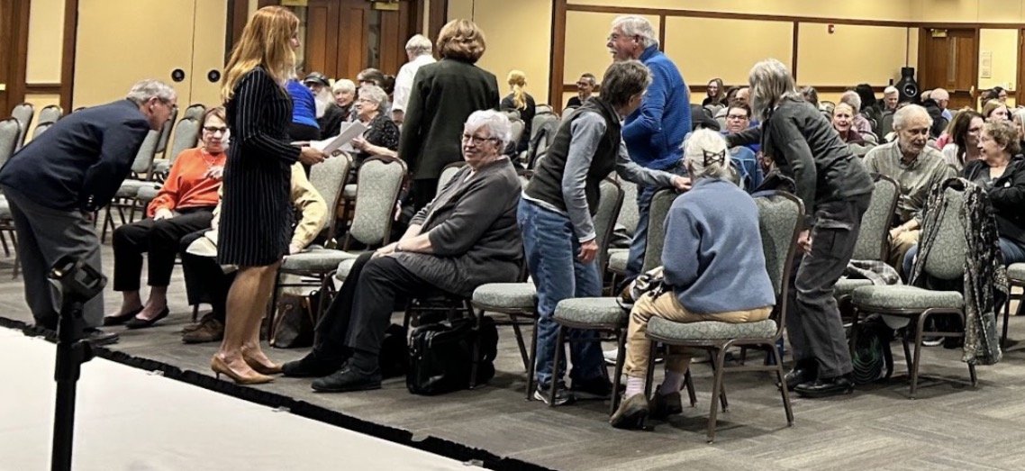 Discussion session during Bill Doherty's presentation at the Call for Civil Discourse