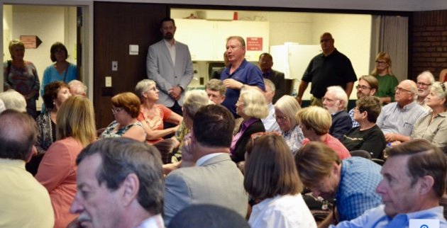Wisconsin Assembly Representative, Steve Doyle, addresses the LeaderEthics audience. 