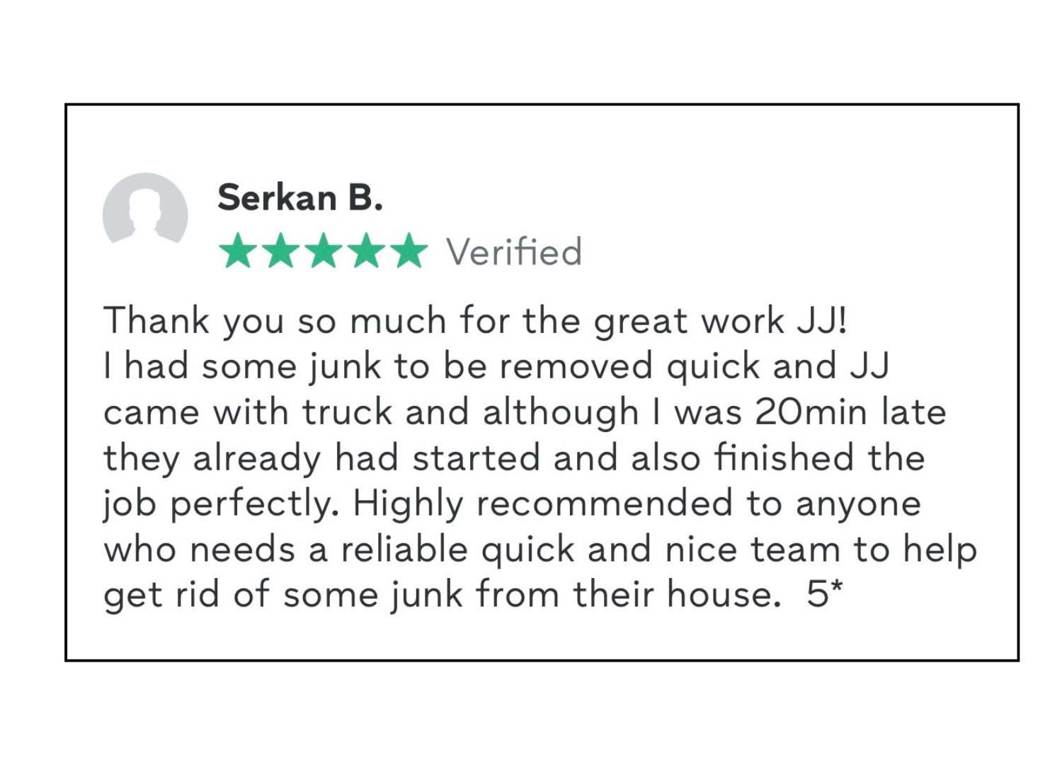 Junk Zero Testimonial Review