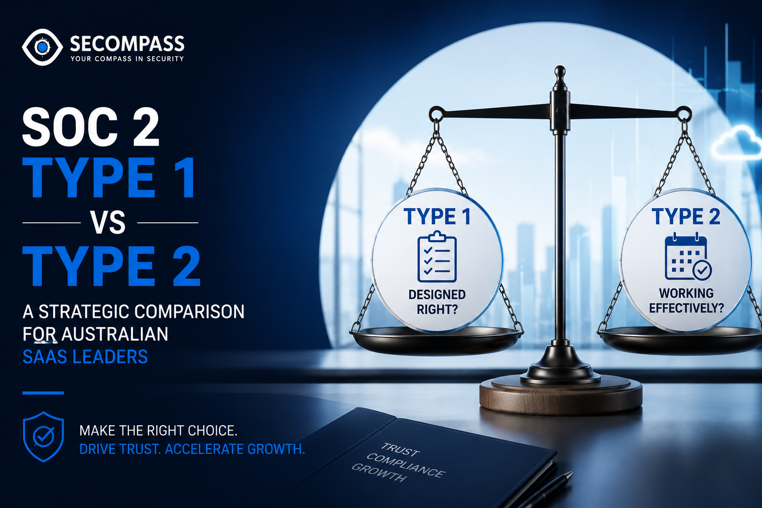 SOC 2 Type 1 vs Type 2: A Strategic Comparison for Australian SaaS Leaders