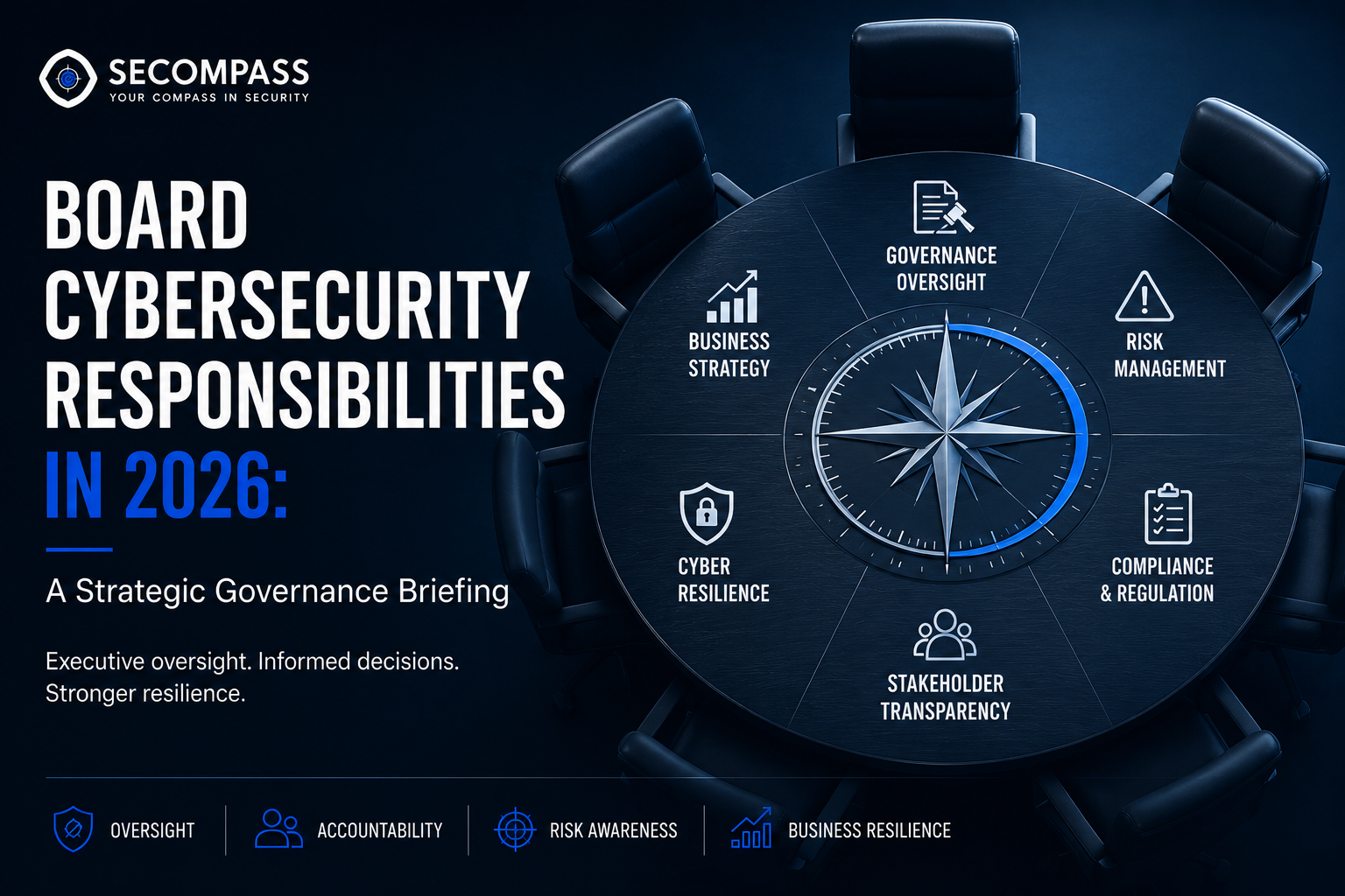 Board Cybersecurity Responsibilities in 2026: A Strategic Governance Briefing