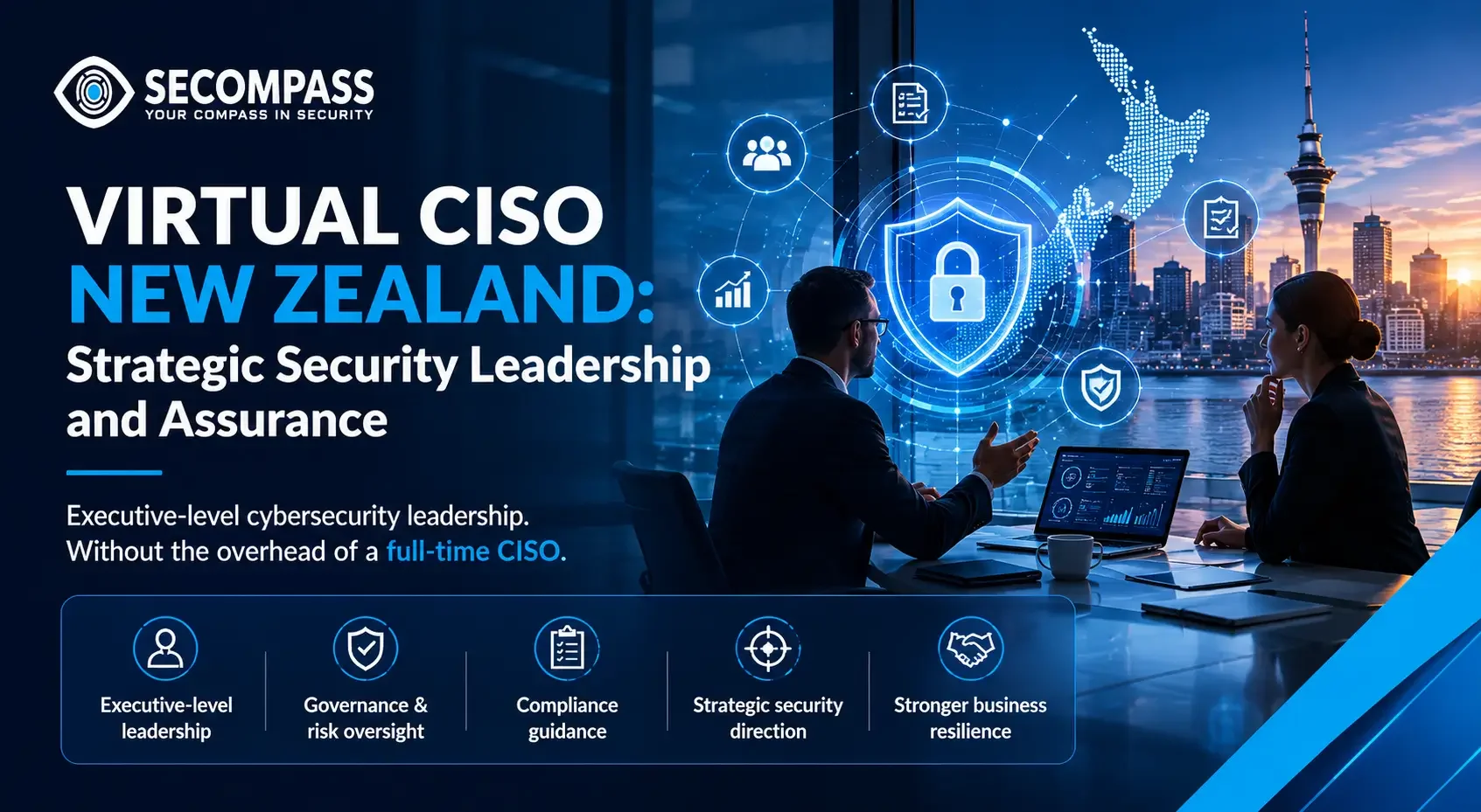 Virtual CISO New Zealand: Strategic Security Leadership and Assurance