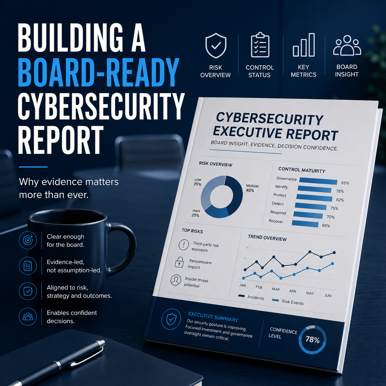 Building a Board-Ready Cybersecurity Report