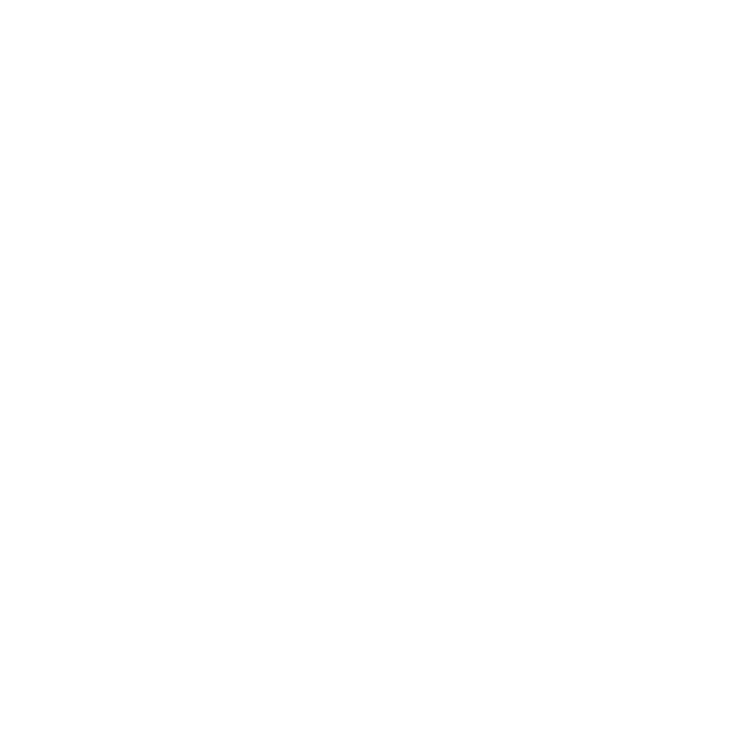 Silhouette of a drone with a camera, depicted in white on a black background.