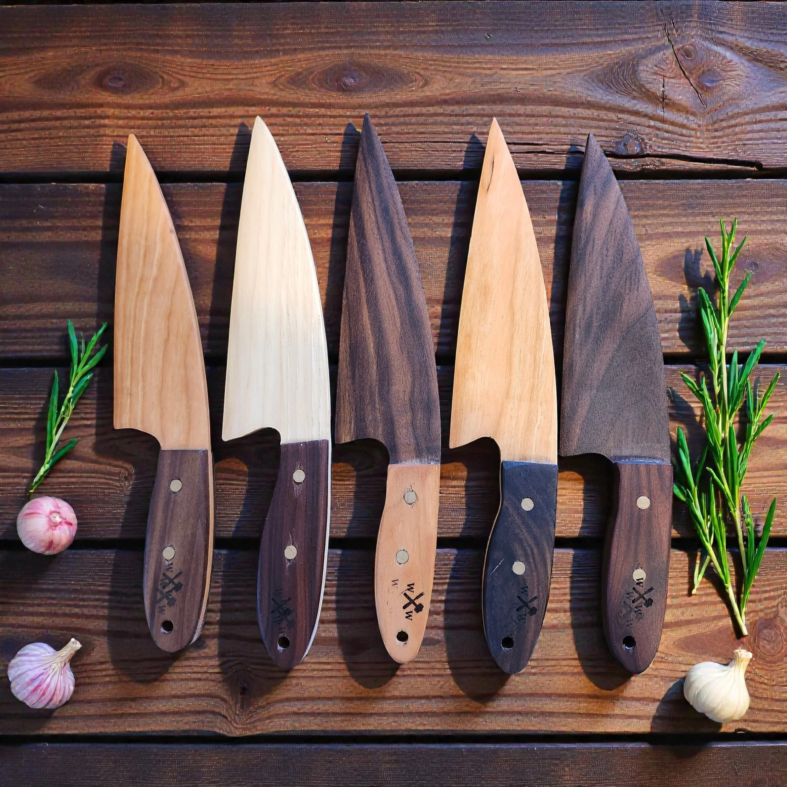 Hand Crafted Wooden Kitchen Knife