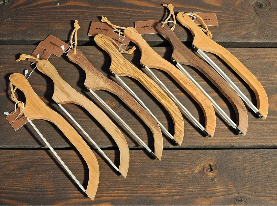 Wooden Bread Bow Knife