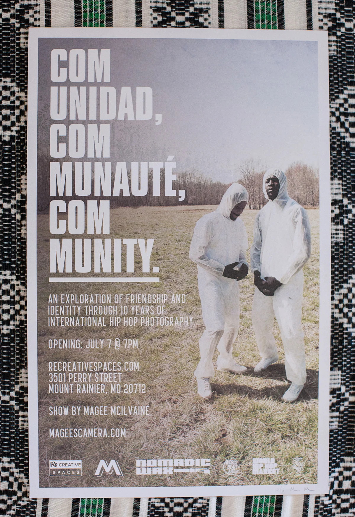 Limited Edition Keur Gui “Comunidad” Gallery Show Poster