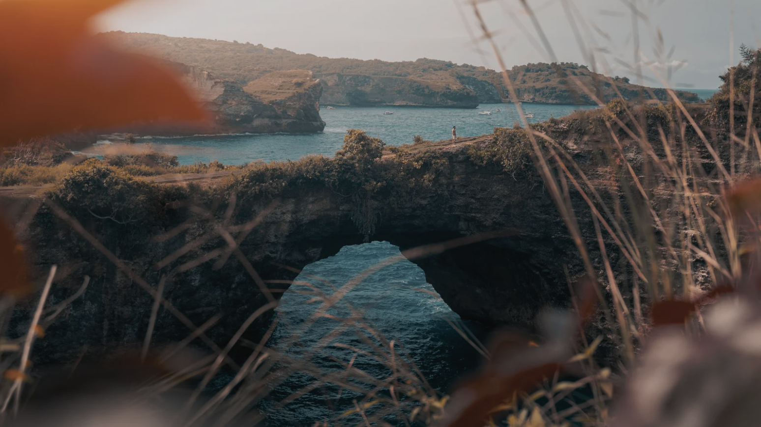 Laurie’s customers, Larissa and Emmett, just married walking off the aisle together.