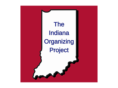 Logotipo del Indiana Organizing Project, una organización de Gamaliel dedicada a empoderar a los habitantes de Indiana para que participen en las decisiones relacionadas con la política, la justicia medioambiental, la economía y la justicia social
