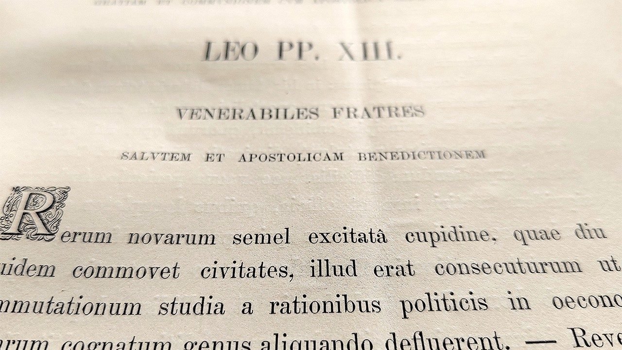 El aniversario de la Rerum novarum, un documento para la dignidad humana
