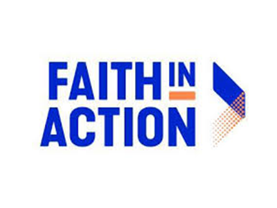 Logotipo de «Faith in Action», que promueve el diálogo interreligioso y la organización en favor de la justicia social entre las comunidades religiosas estadounidenses