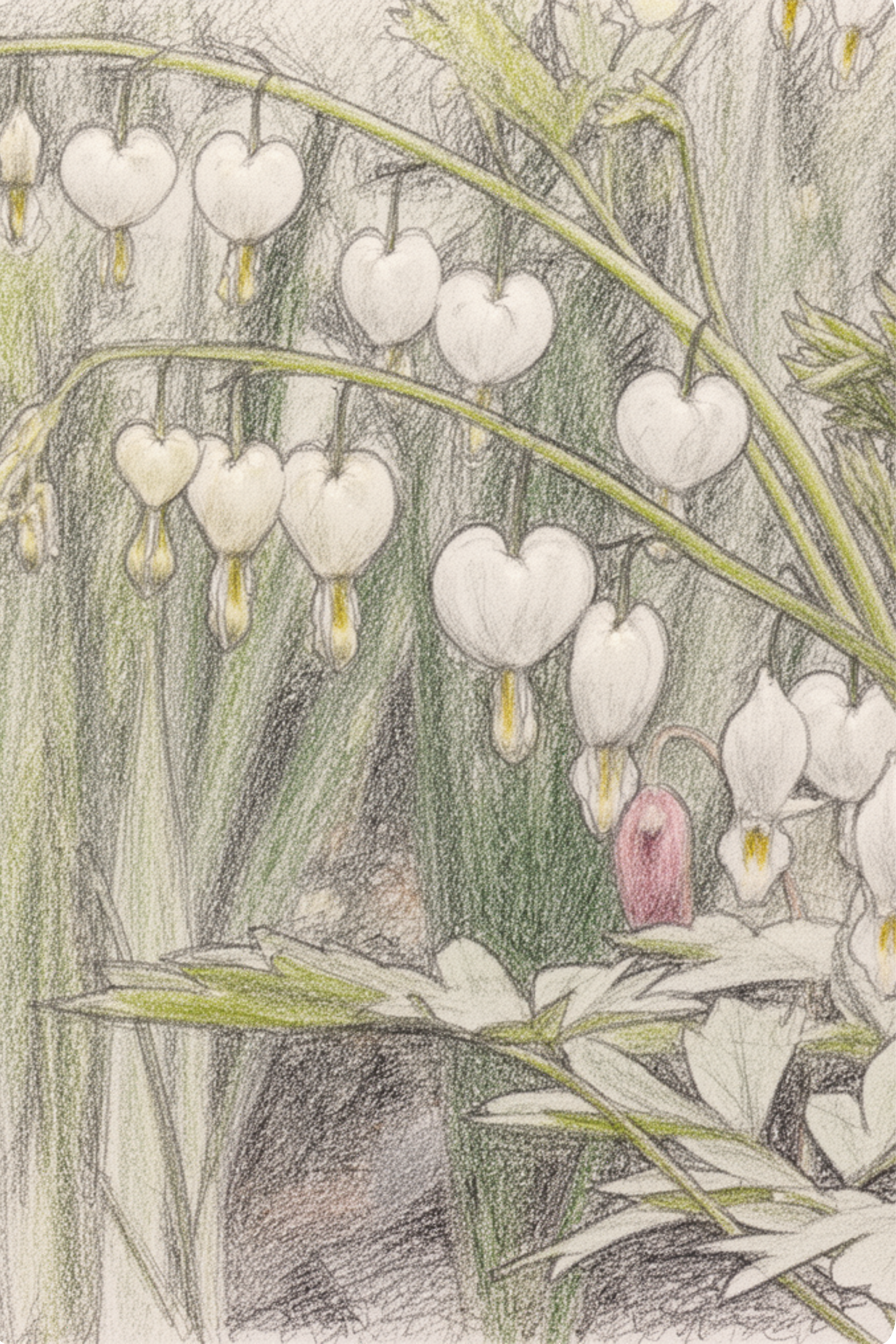 Dicentra Spectabilis 'Alba'