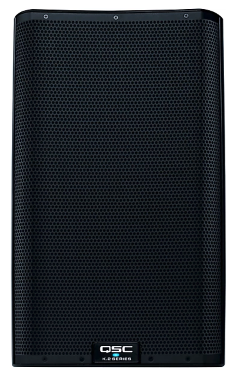 QSC K12.2 active speaker.