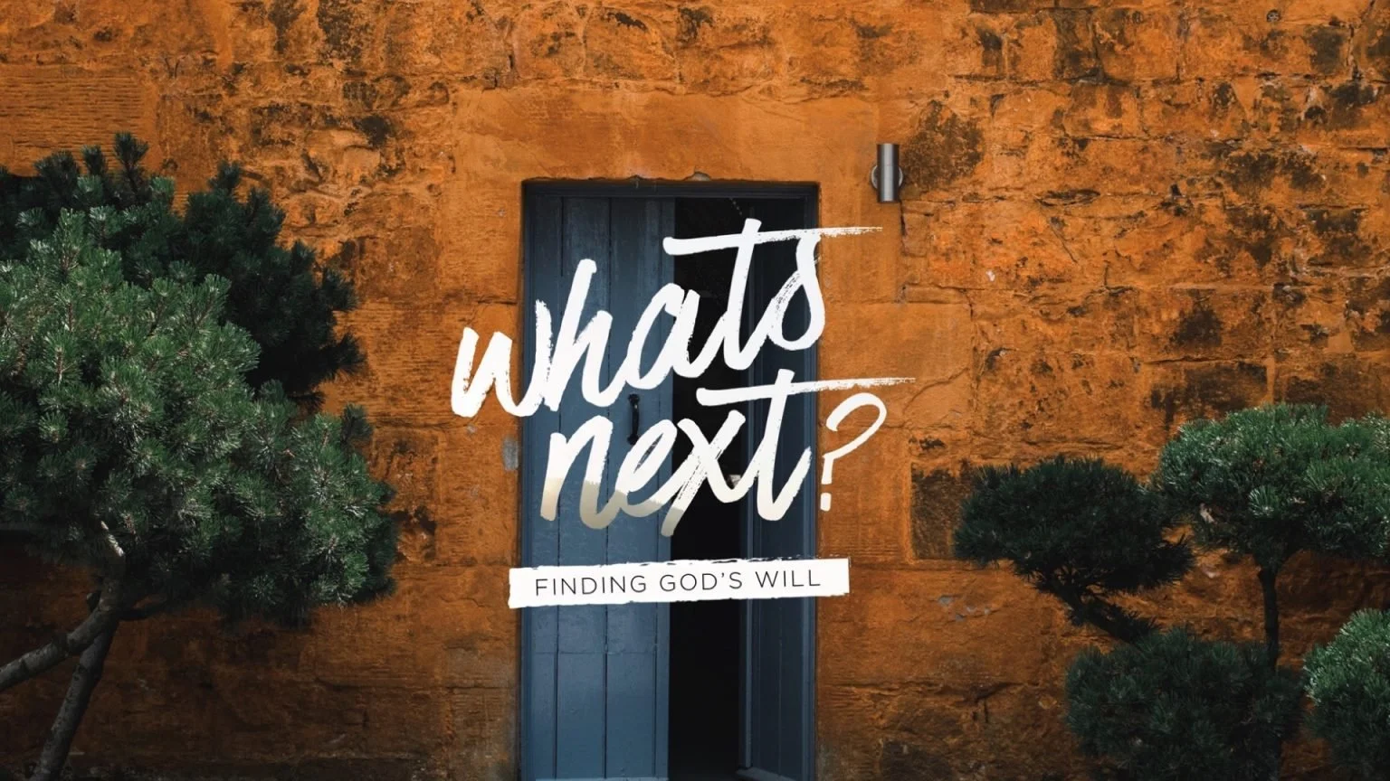 What's Next? Finding God's Will